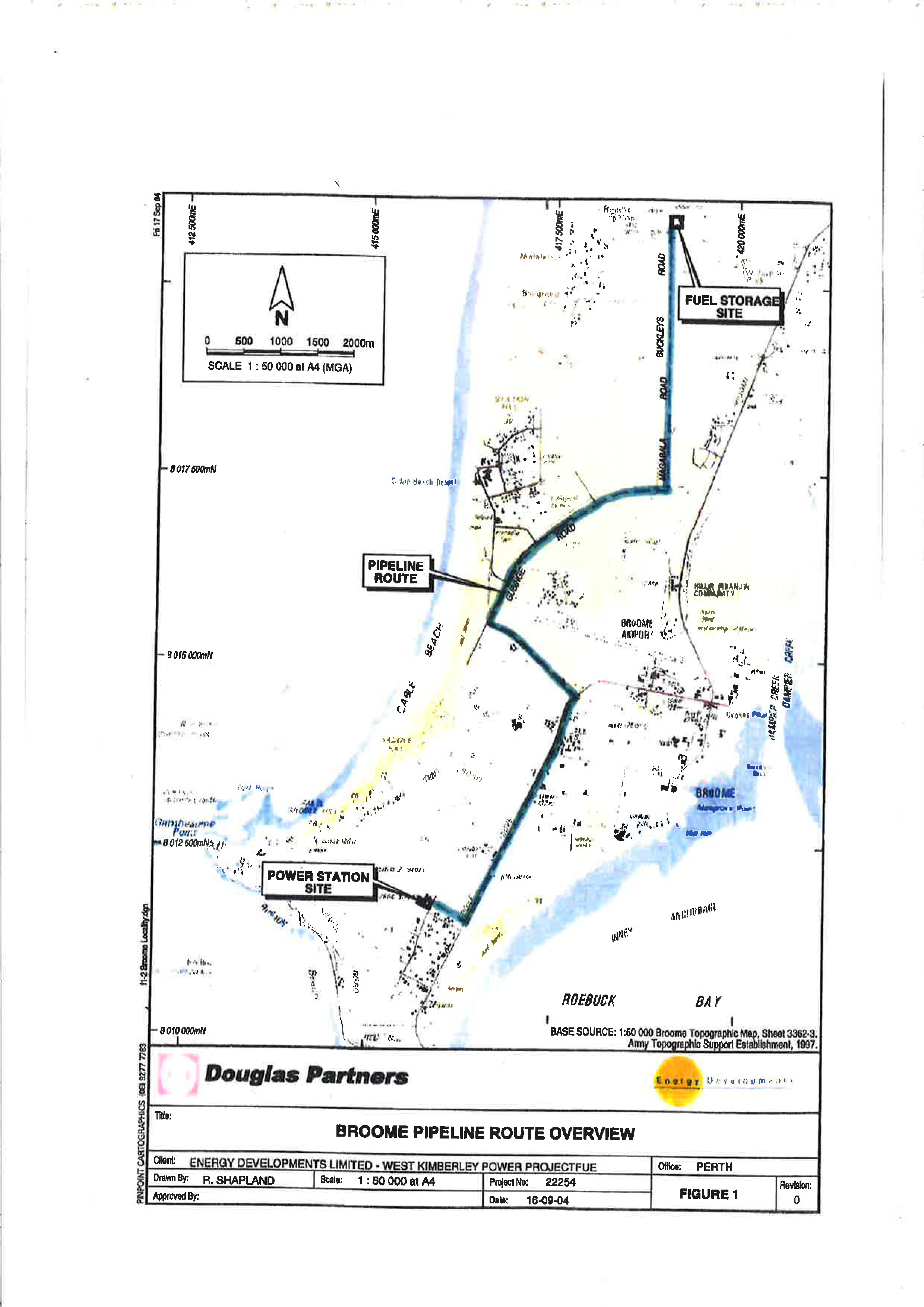 WA Broome Gas Pipeline AEMC